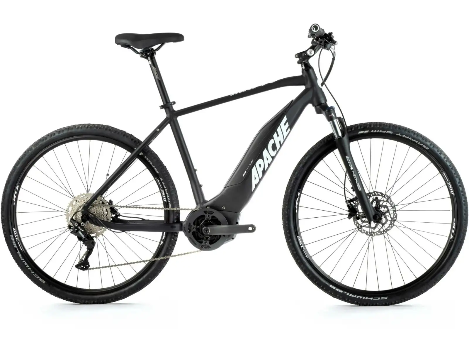 Apache Matto 1 E-Crossbike (Bosch) Schwarz