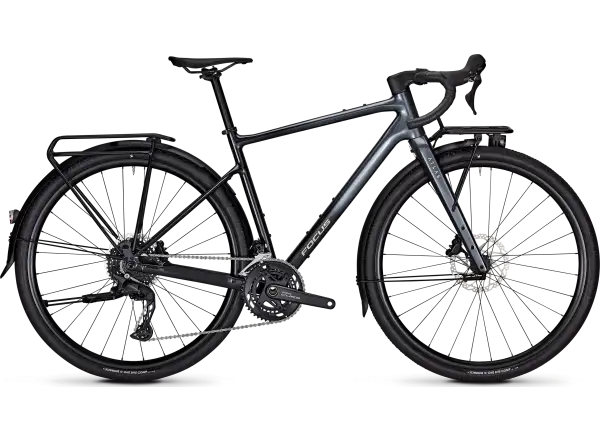 Focus Atlas 6.8 EQP Gravelbike Steelgrey/Diamondblack