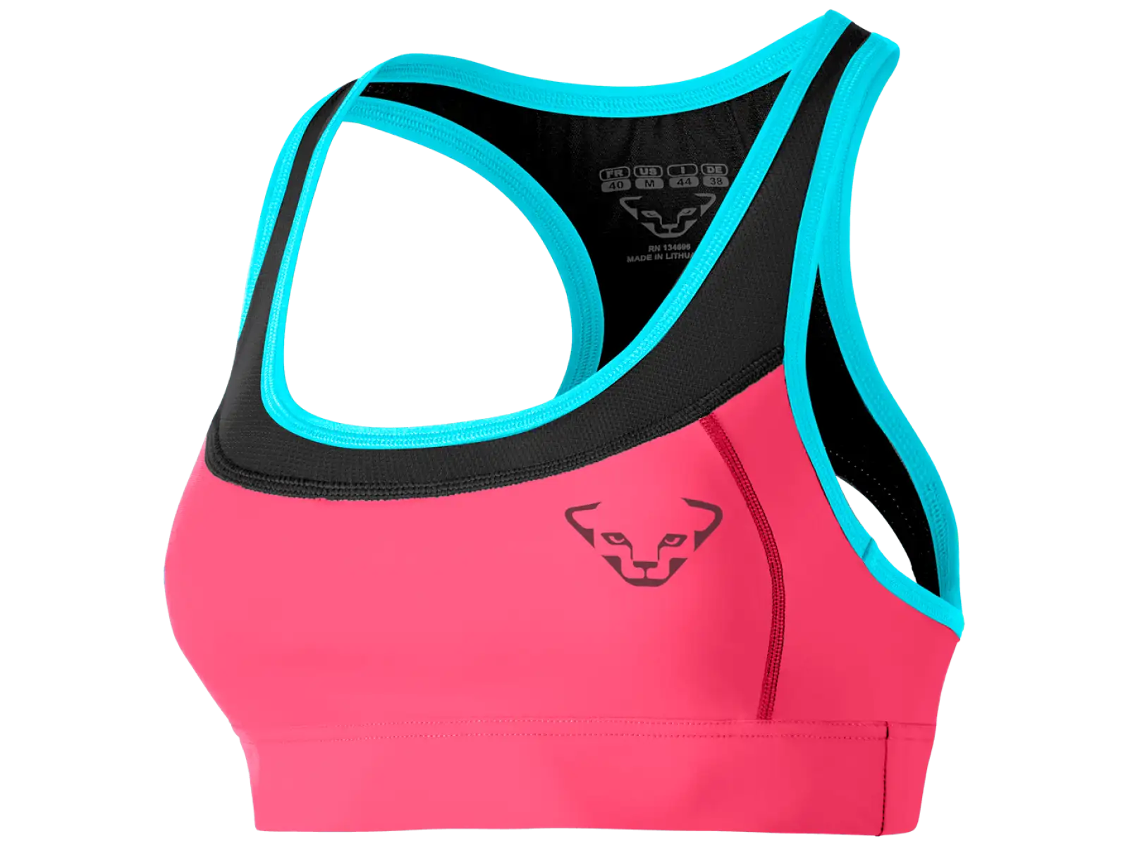 Dynafit React Sport-BH in Fluo Pink
