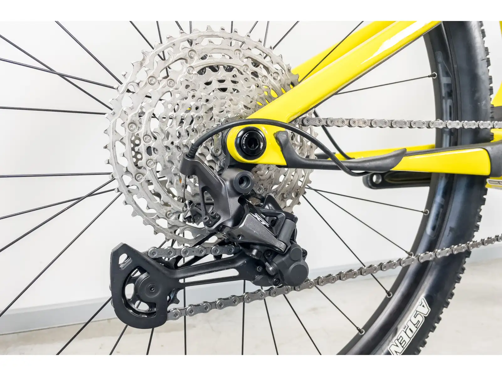 Cannondale Scalpel Carbon 4 Mountainbike Race Yellow Größe M VORFÜHRRAD