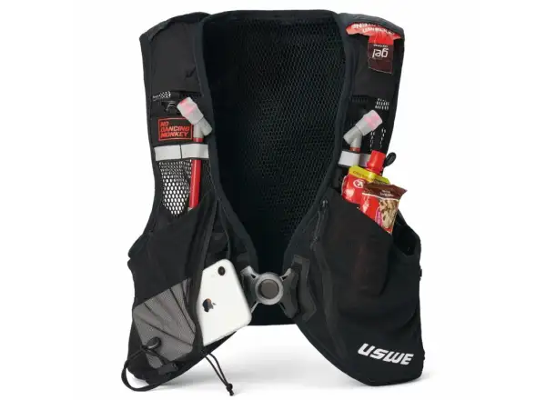 USWE Pace 14 Trail Laufweste Carbon Black