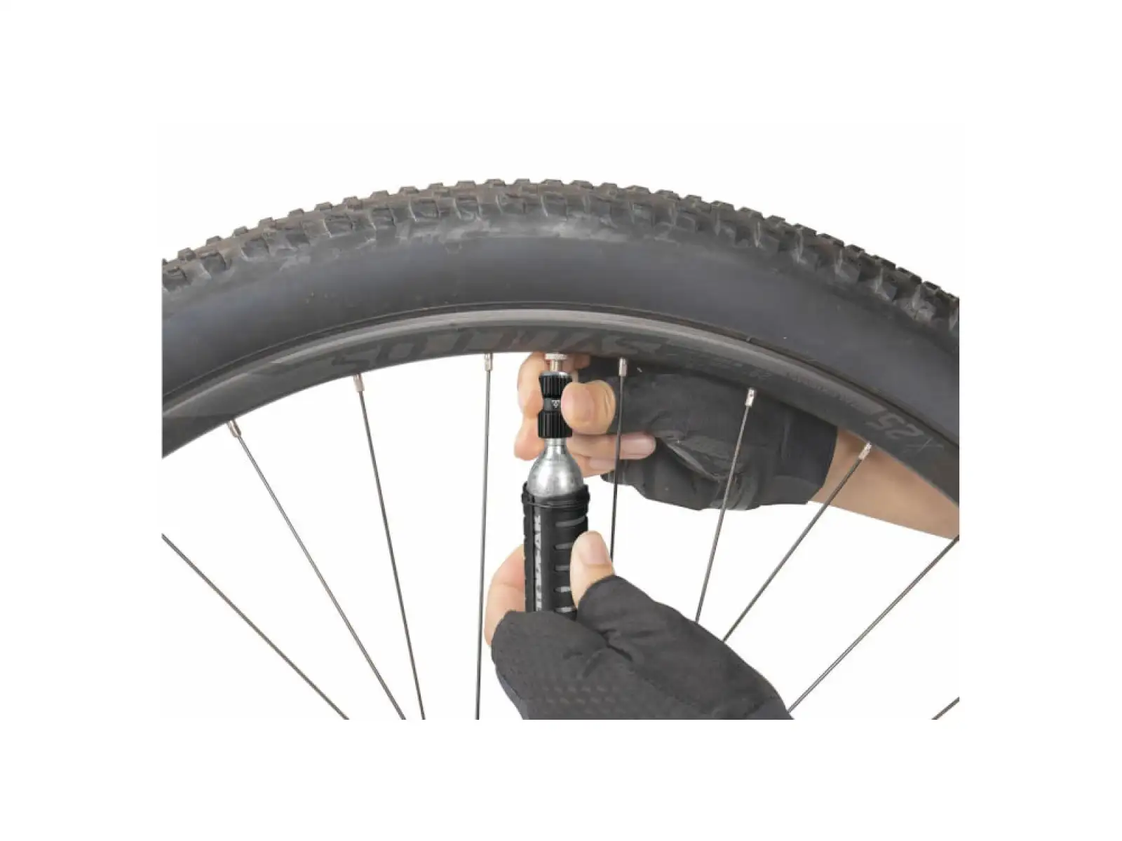 Topeak Halter für 25g CO2 Patrone Schwarz