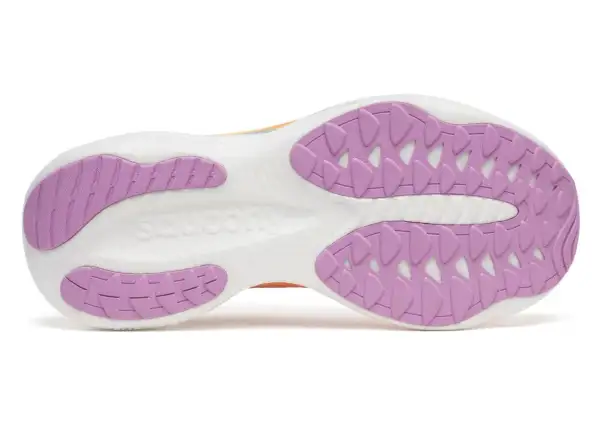 Saucony Ride 19 Damen Laufschuhe Fire/Orchid