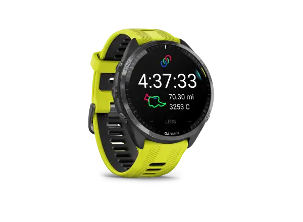 Garmin Forerunner 965 Smartwatch Carbon Grey Titan DLC/Yellow
