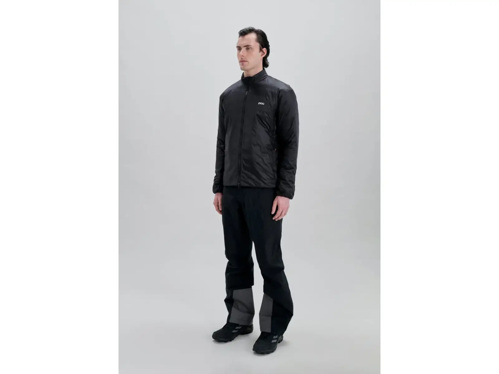 POC Lite Padded Jacket Herren isolierte Jacke Uranium Black