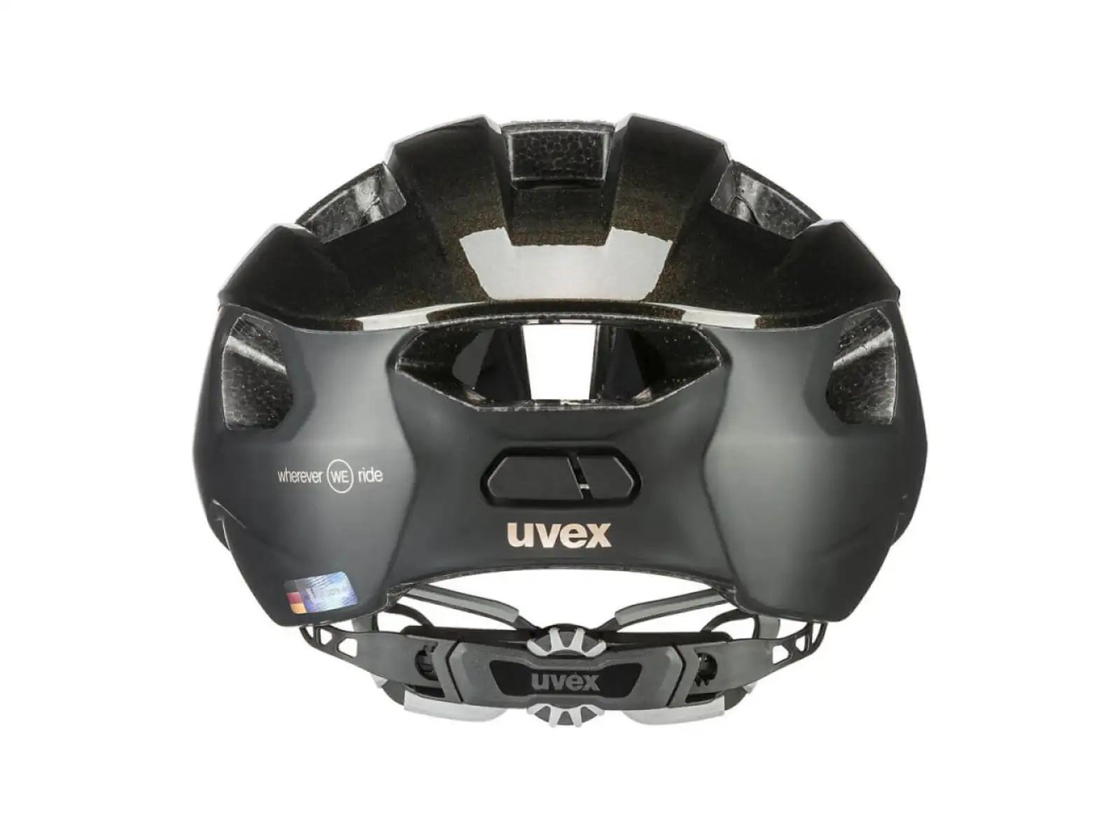 Uvex Rise CC Rennradhelm  Black Gold Flakes