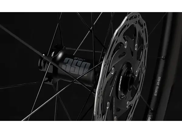 FFWD Outride geflochtene Gravel-Räder, DT Swiss 350 Naben Matt Black