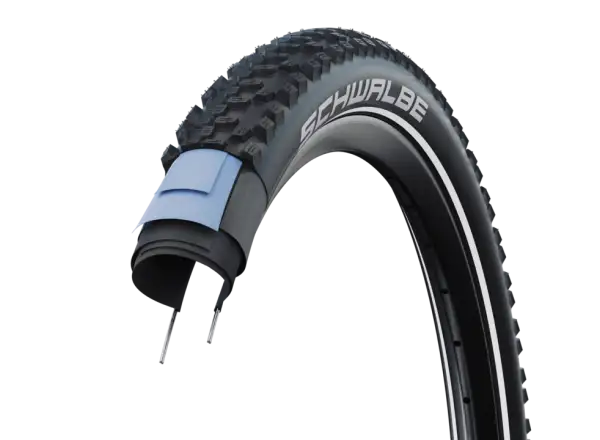 Schwalbe Smart Sam Performance E-25 Addix 27,5x2,35" MTB Drahtreifen schwarz/reflex