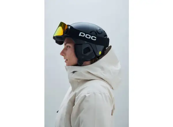 POC Fornix BC Skihelm Uranium Black Matt