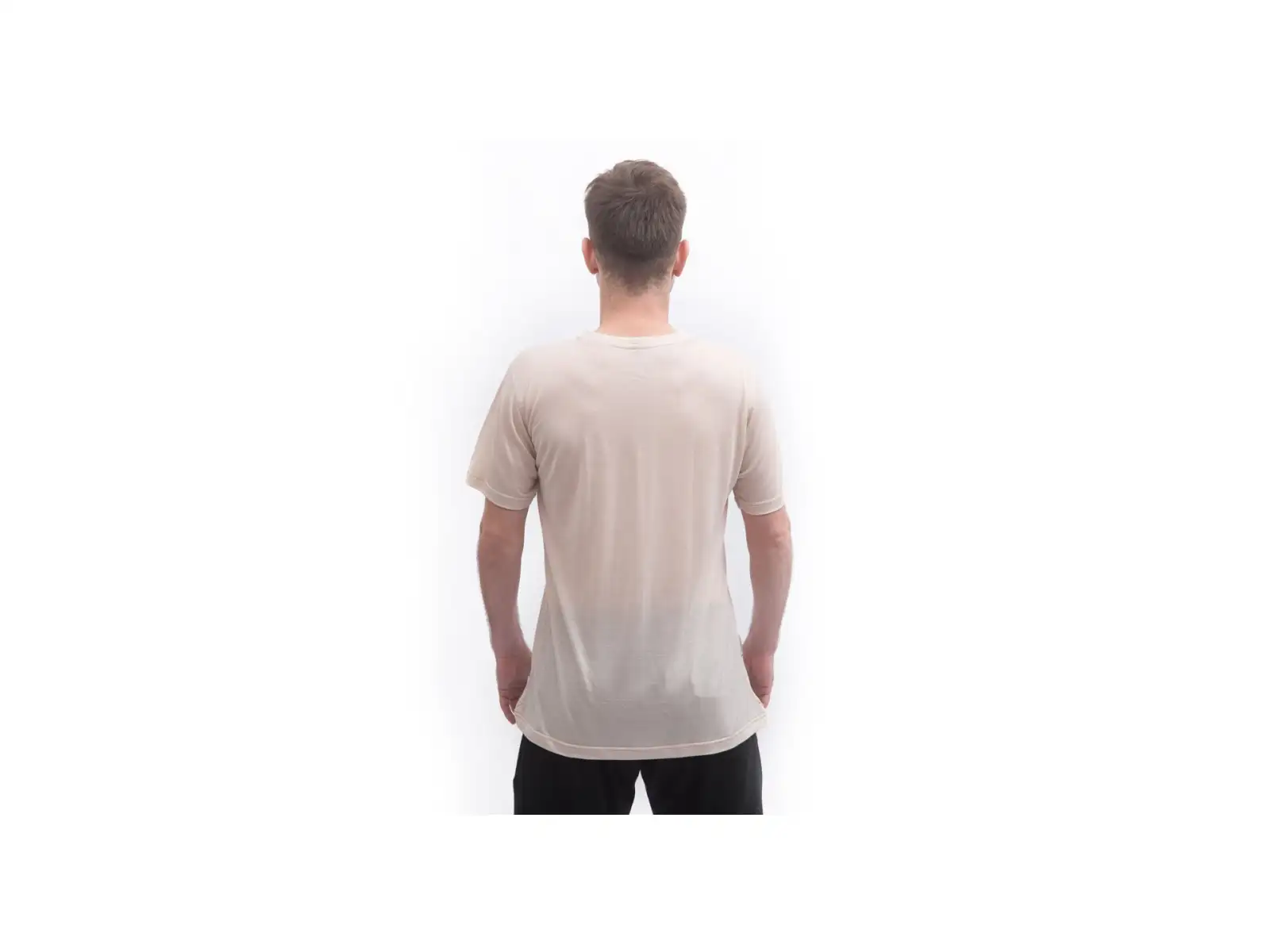 Sensor Merino Lite Herren T-Shirt kurzarm Mottled Beige