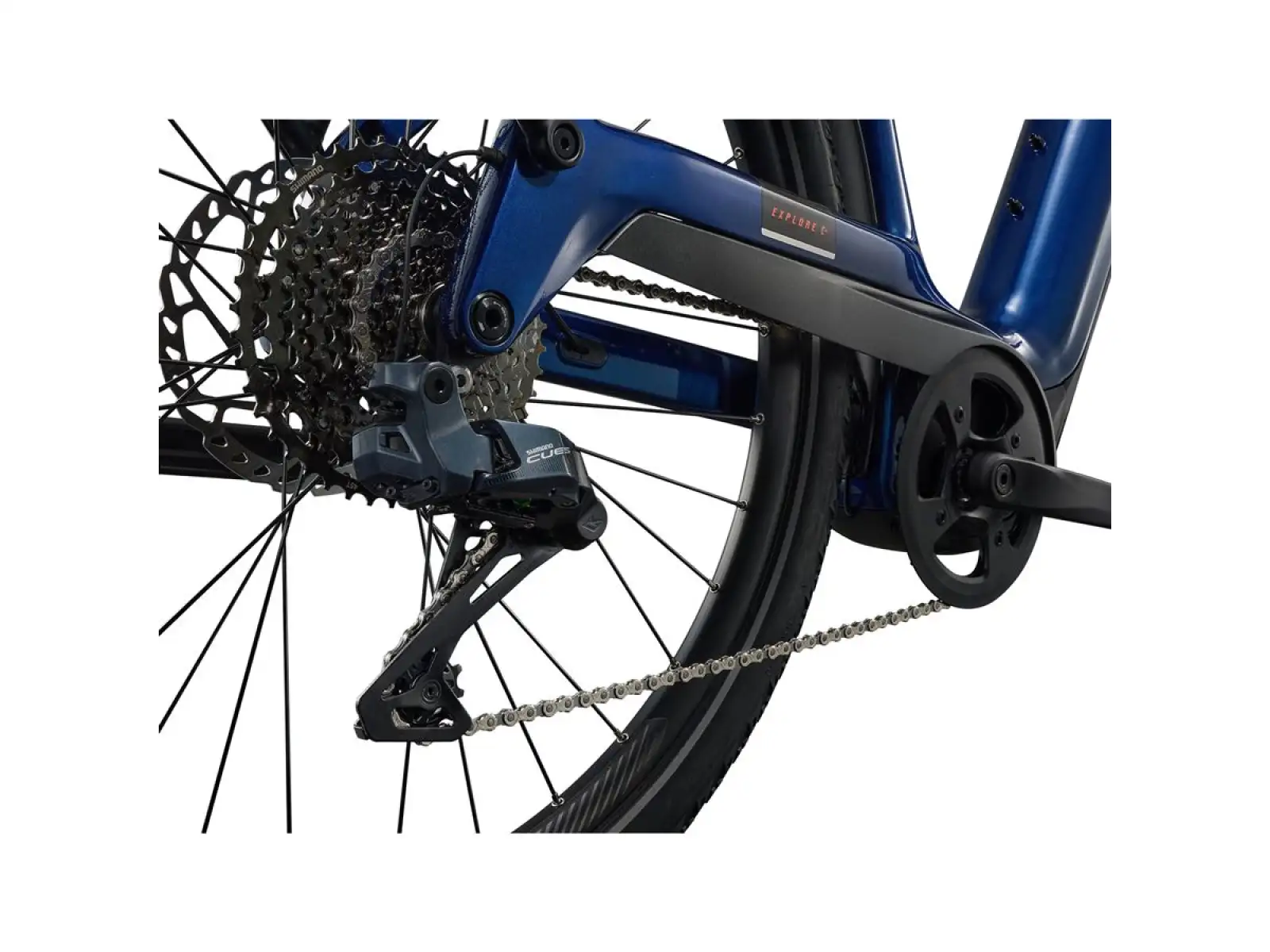 Giant Explore E+ 1 STA Trekking-E-Bike Metallic Navy