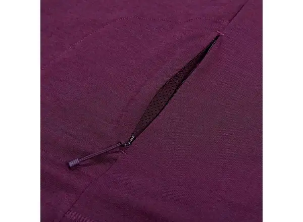 Endura GV500 Foyle Herren-Trikot kurzer Ärmel Aubergine
