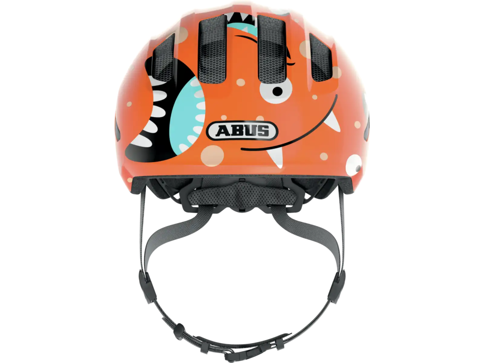 Abus Smiley 3.0 Kinderhelm Orange Monster