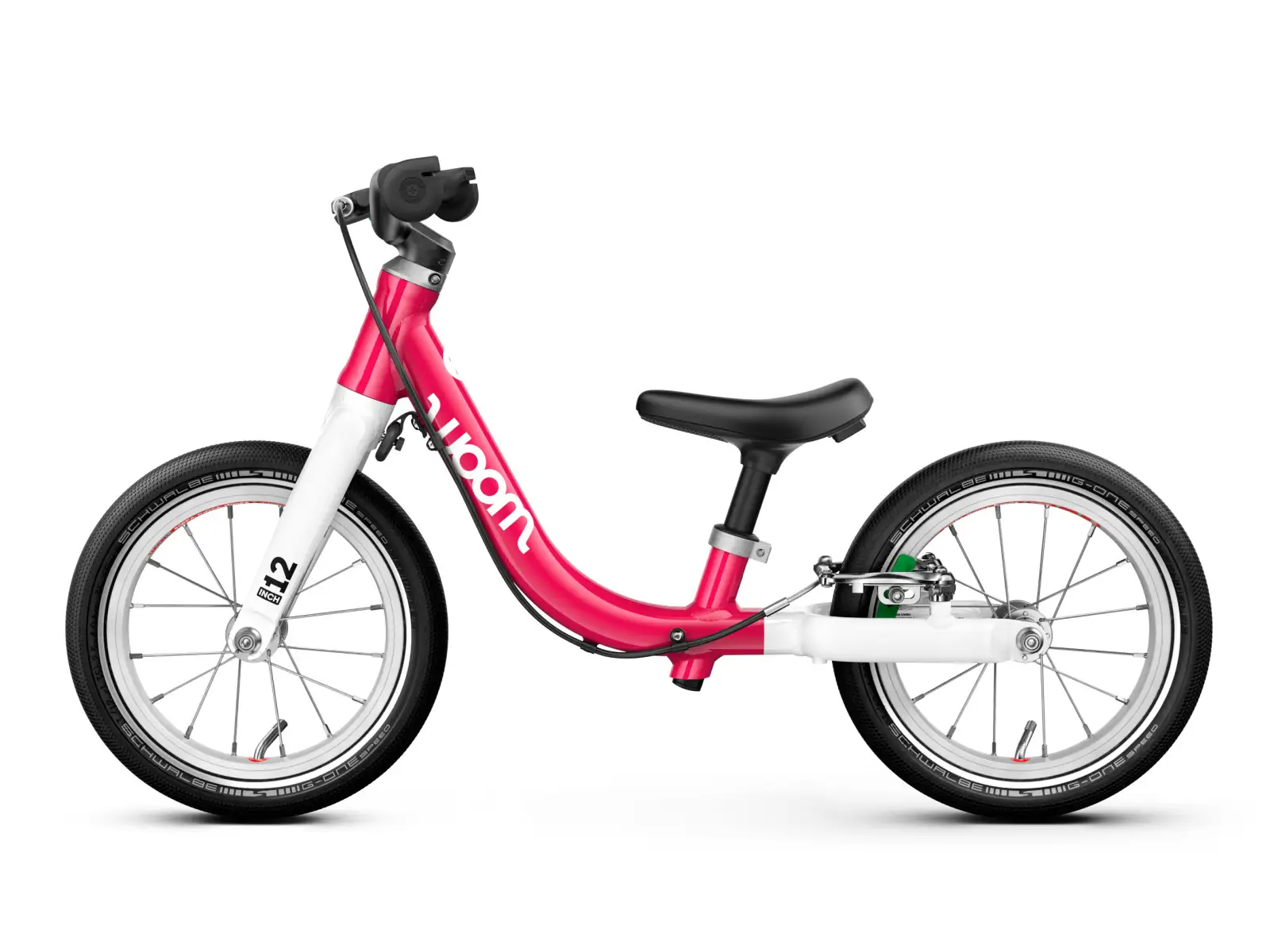 Woom GO 1 Hot Pink 12 Kinderlaufrad