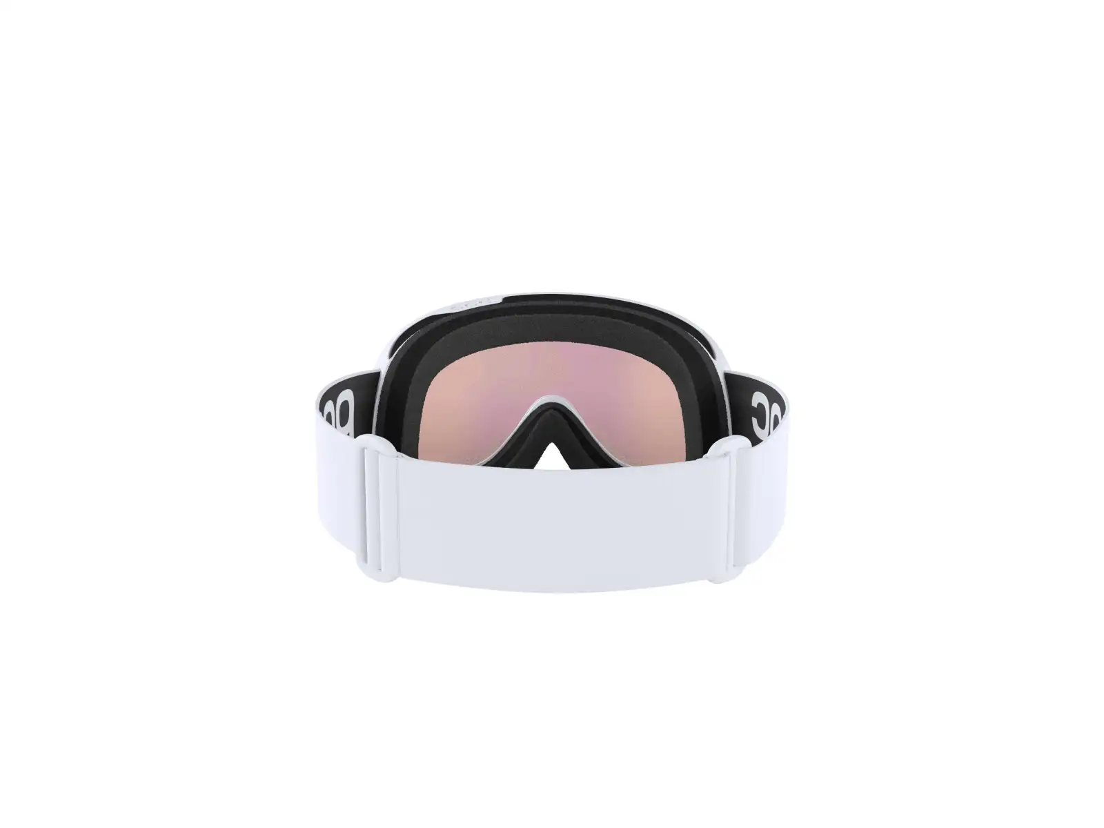 POC Retina Mid Skibrille Hydrogen White/Partly Sunny Orange