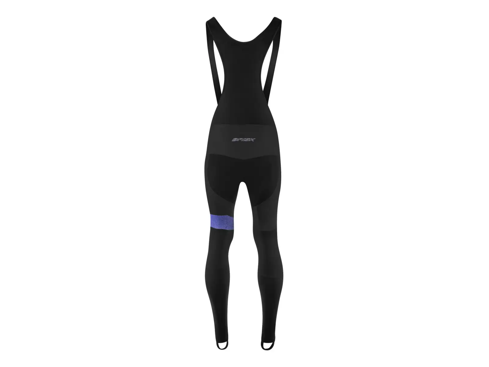 Force Brisk Herrenhose ohne Einlage mit Latz schwarz-weiß