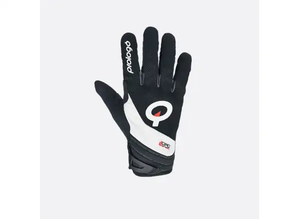 Prologo Enduro CPC lange Radhandschuhe white/black logo