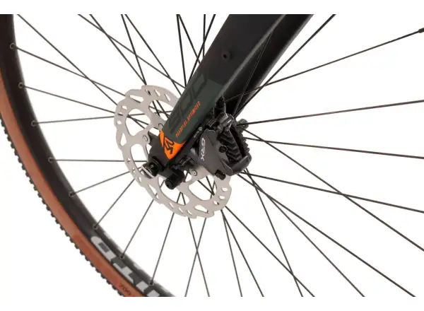 Rock Machine Gravelride CRB 900 in khaki/orange gravel bike.
