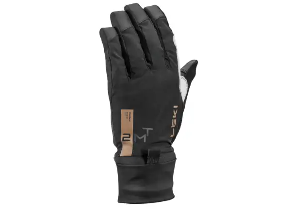 Leki Montera Storm alpine Handschuhe schwarz/weiß/braun