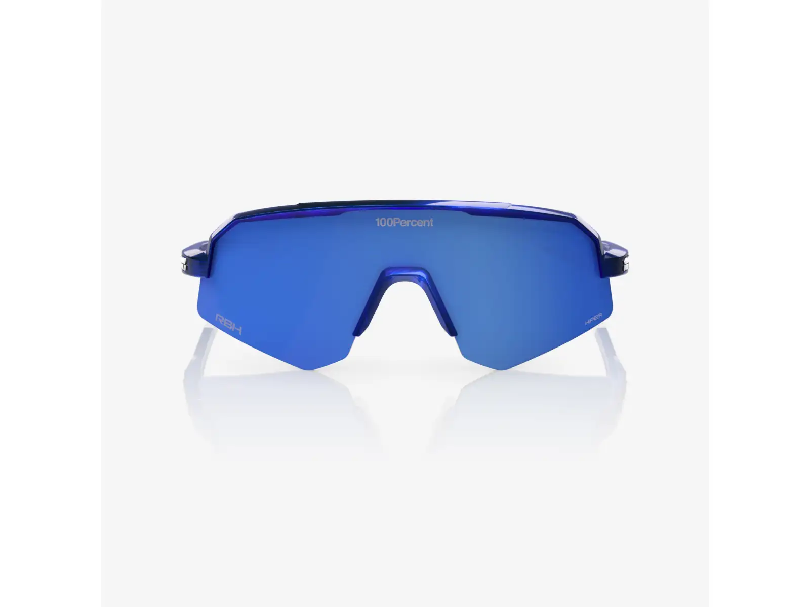 100% Slendale SL Brille RBH Gloss Blue Holographic/HiPER Royal Blue Mirror Lens