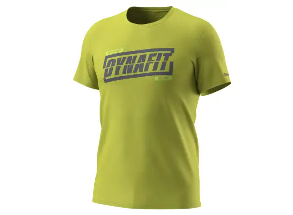 Dynafit Graphic Cotton Herren T-Shirt Kurzarm Golden Lime