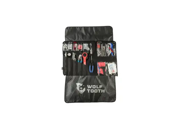 Wolf Tooth Travel Tool Wrap Werkzeugtasche Schwarz