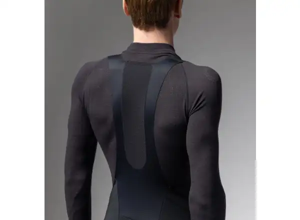 Alé R-EV1 Clima Warm Plus 2.0 Herren Winterhose mit Hosenträgern schwarz