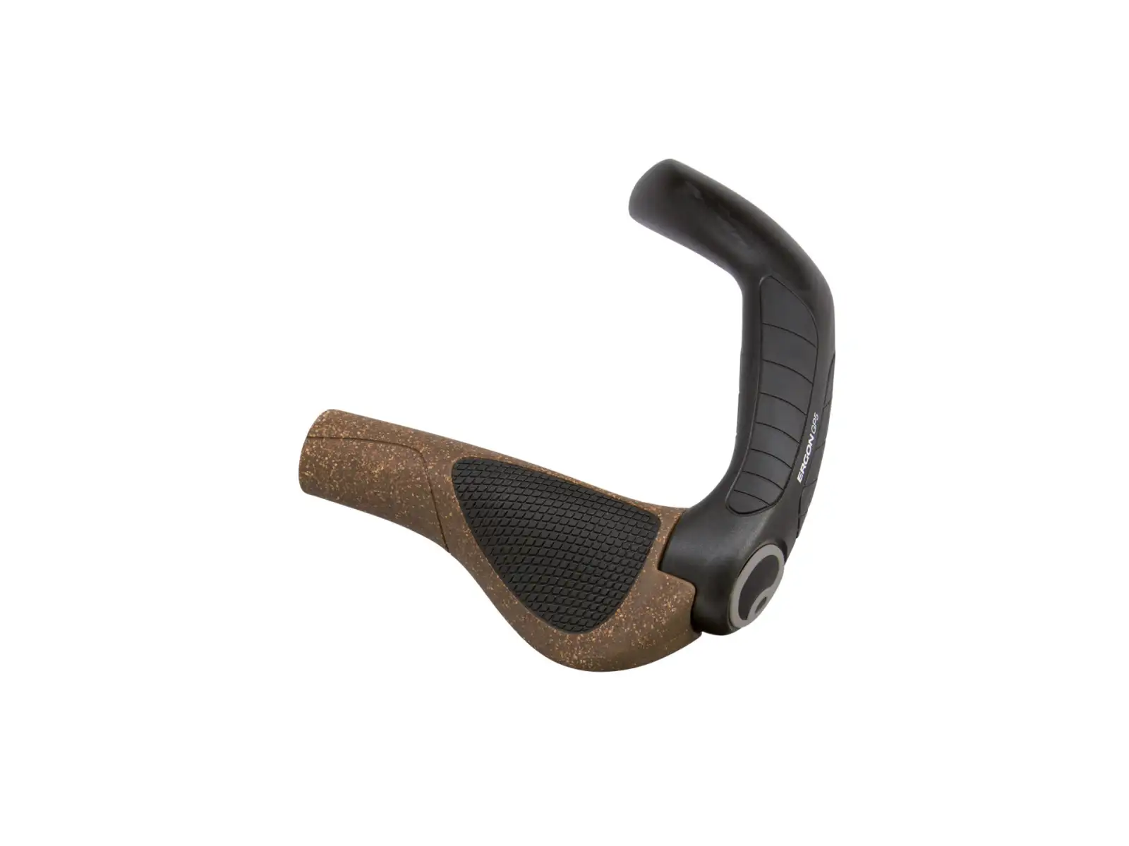 Ergon GP5 BioKork ergonomische Griffe mit Hörnchen.
