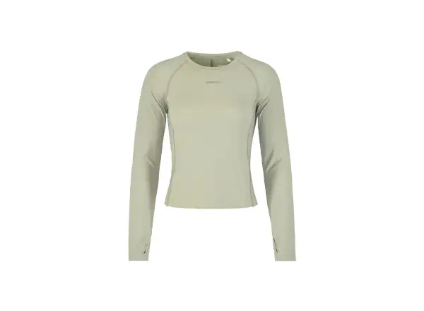 Craft Hypervent Tight Damen Langarmshirt grau