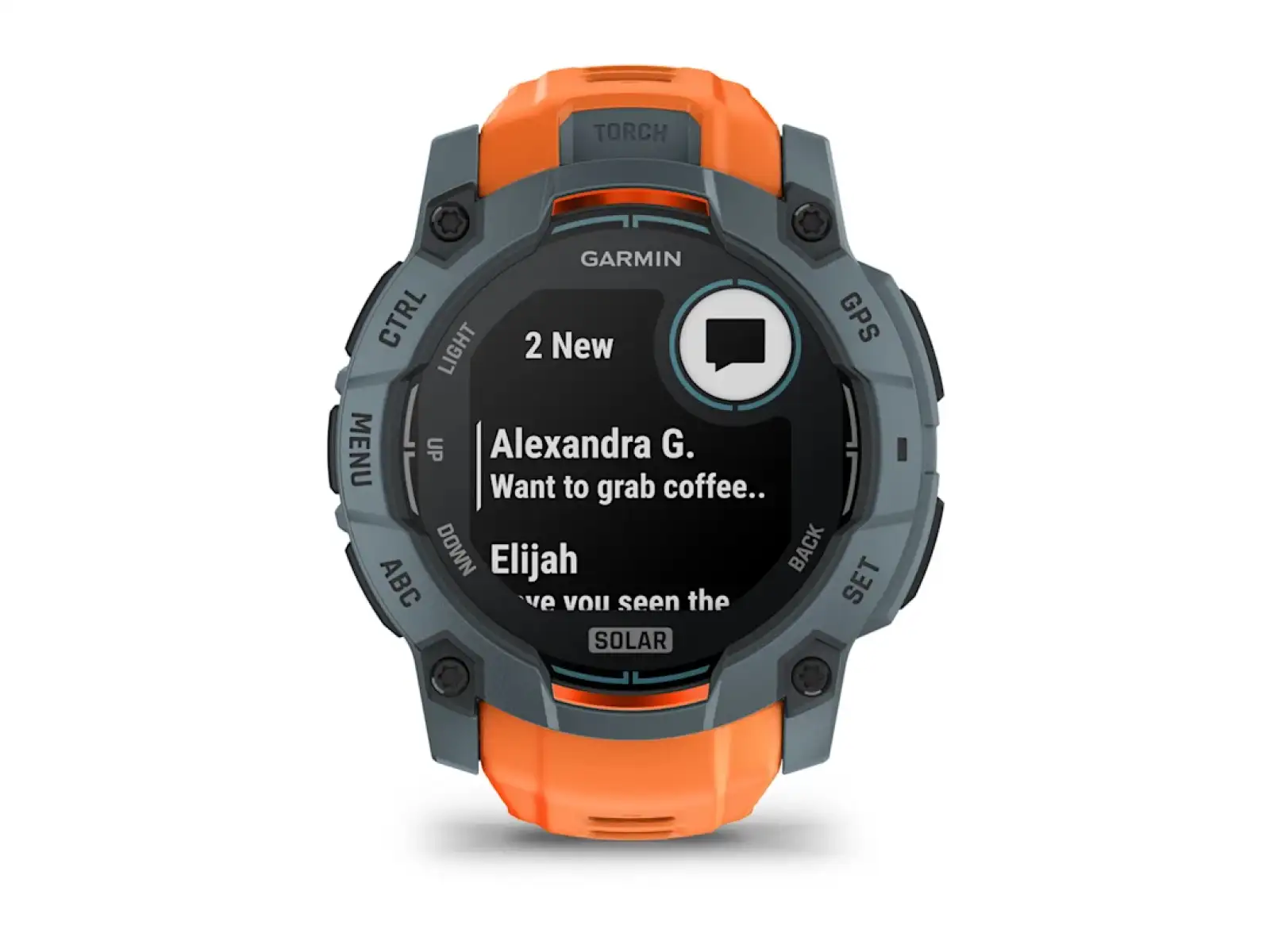 Garmin Instinct 3 Solar 50 mm Smartwatch Twilight/Solstice Band