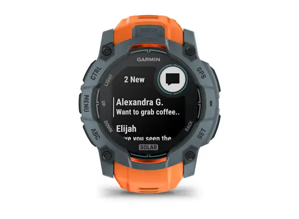Garmin Instinct 3 Solar 50 mm Smartwatch Twilight/Solstice Band