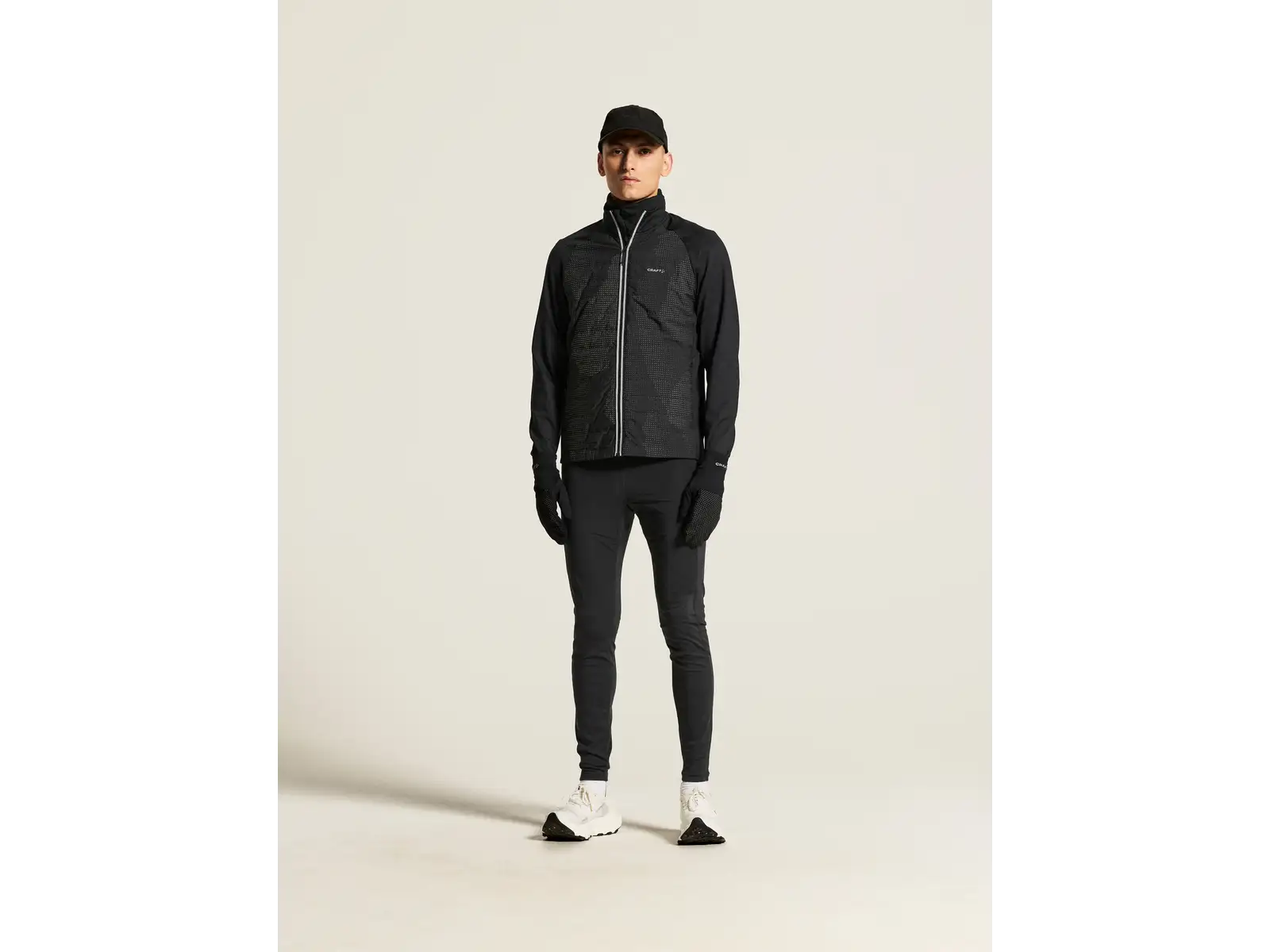 CRAFT SubZ Lumen Herren Laufjacke schwarz