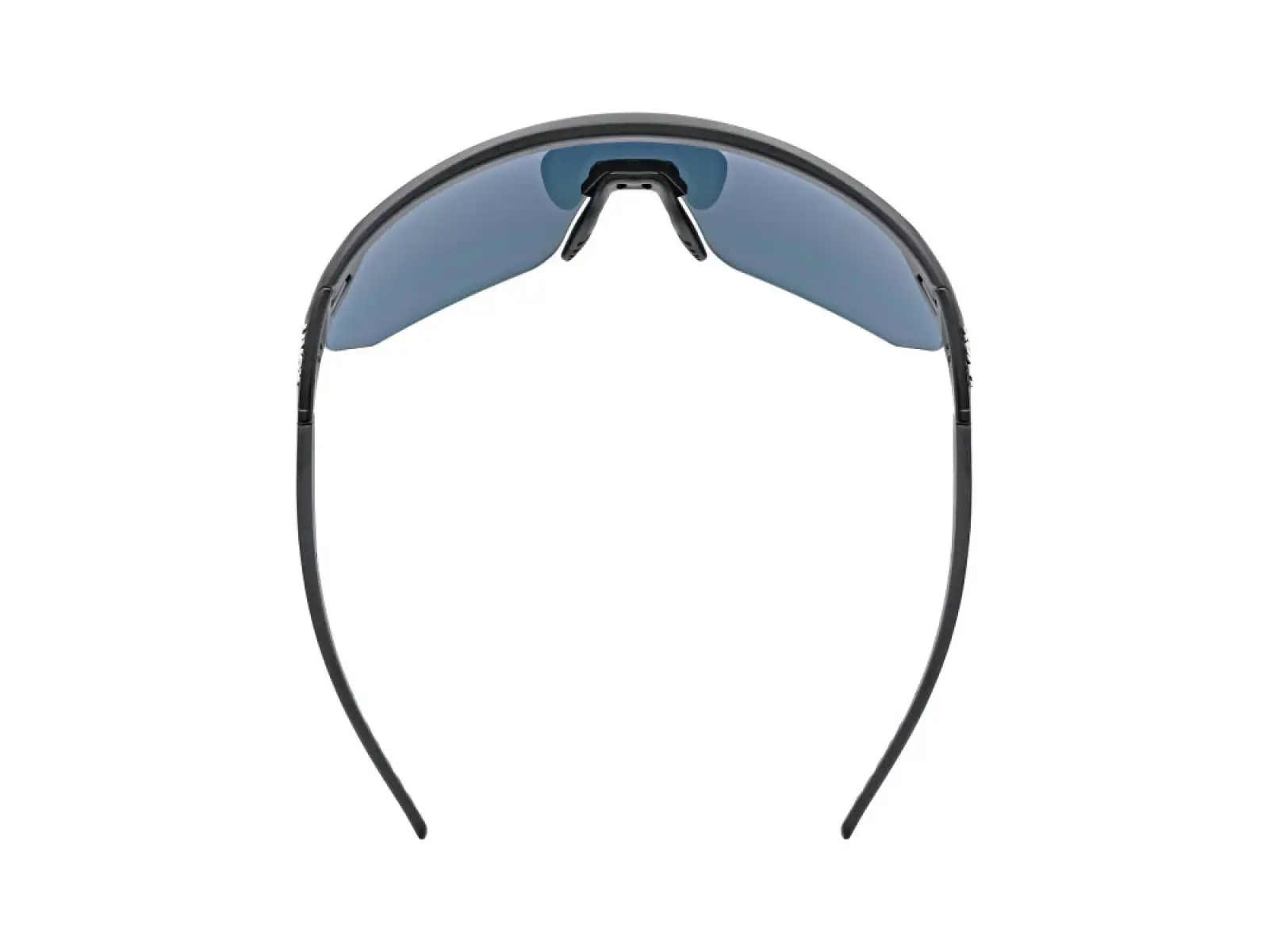 Die Uvex Pace One Brille Black Matt/Mirror Blue