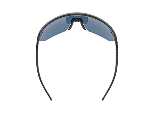 Die Uvex Pace One Brille Black Matt/Mirror Blue