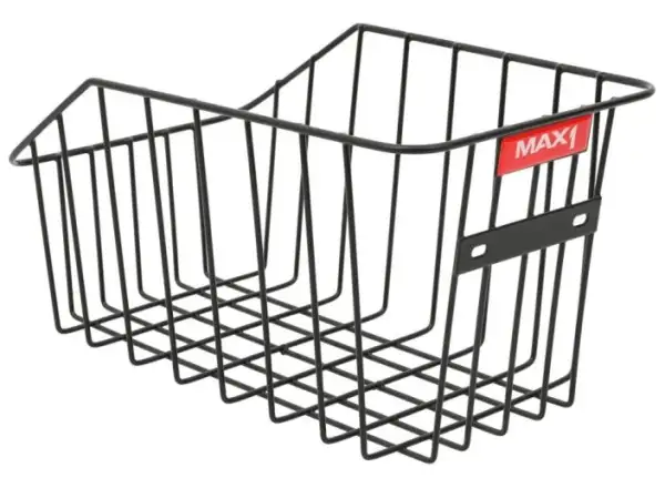 MAX1 Hinterradkorb für Fahrrad XXL schwarz