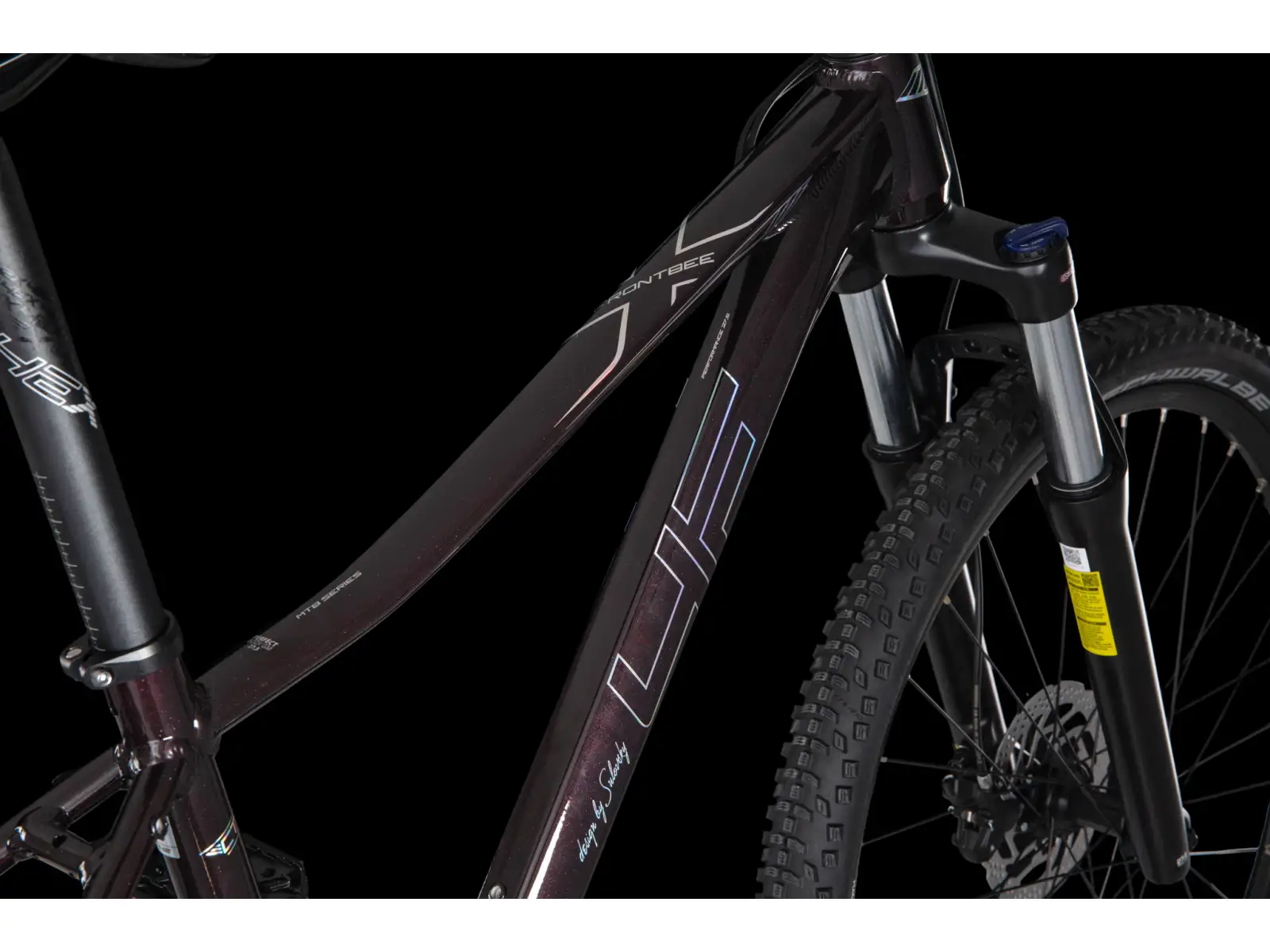 4Ever Frontbee Lady 27,5" Damen Mountainbike Dark wine/silver