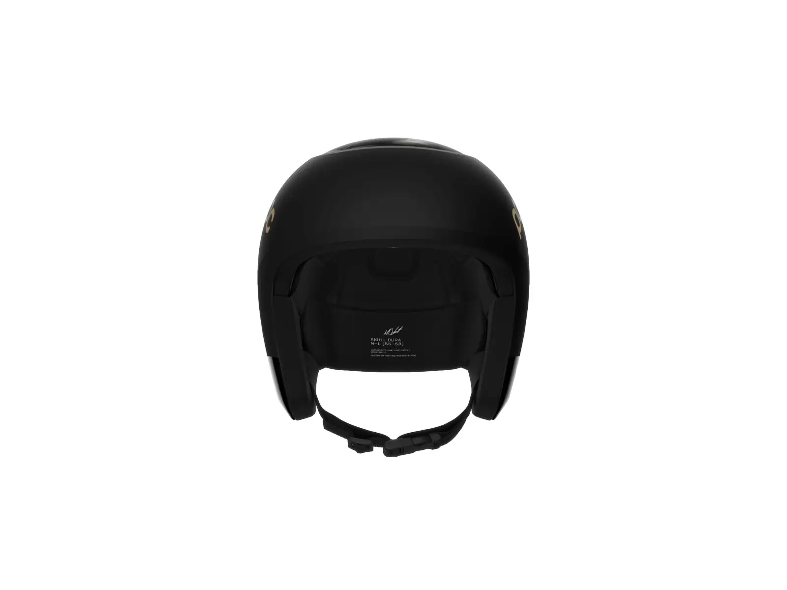 POC Skull Dura Jr Marco Odermatt Ed. Skihelm Uranium Black/Podium Gold