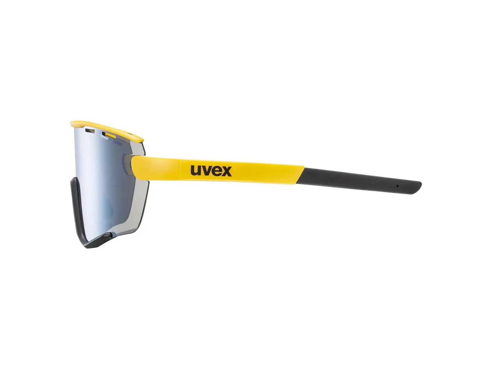 Uvex Sportstyle 236 Radbrille Set Sunbee Black Mat/Mirror Silver+Clear