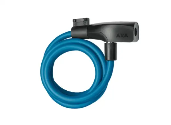 AXA Resolute 8 - 120 Kabelschloss Petrol Blue 120 cm