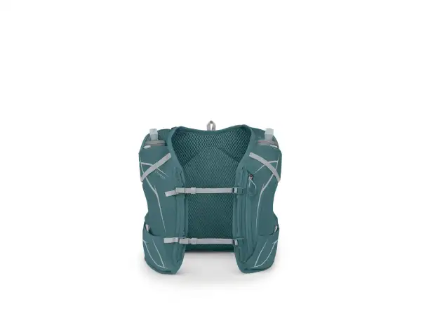 Osprey Dyna 1,5 Weste 1,5 l + 2x Flasche Hydraulik 0,5 l Cascade Blue/Silver Lining