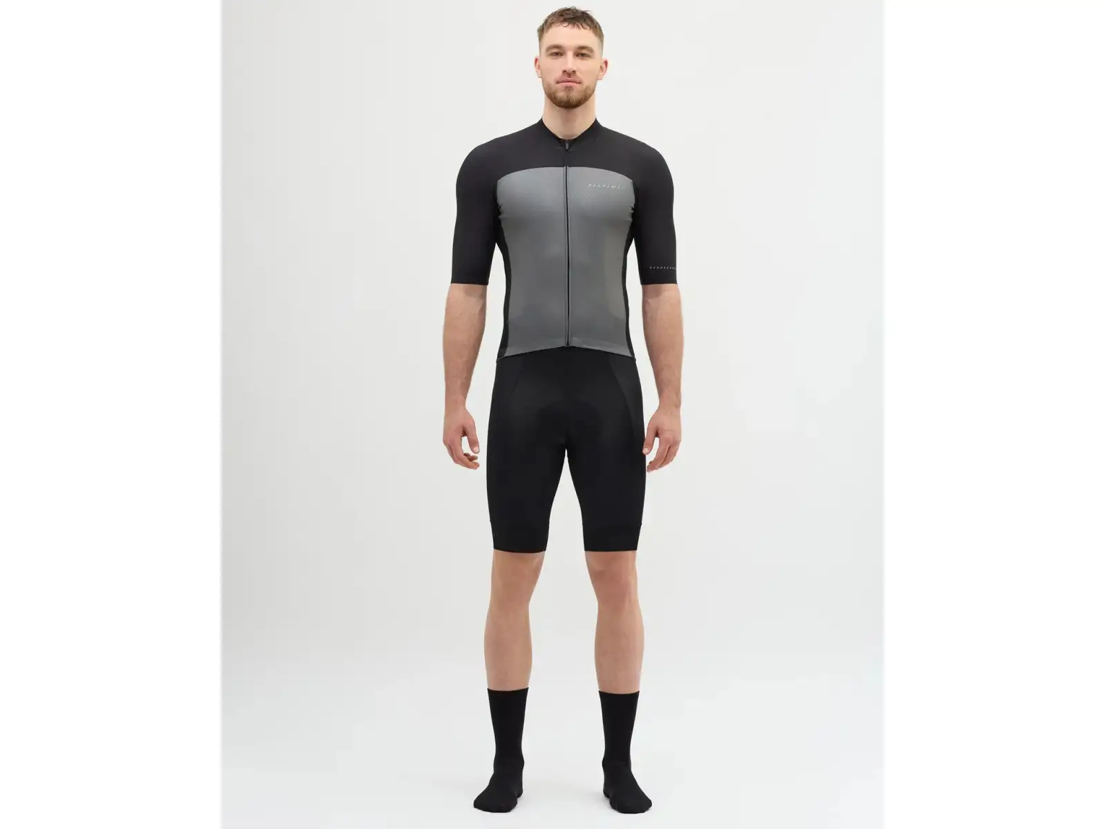 Silvini Stelvio Herren-Trikot Kurzarm Black/Ruby