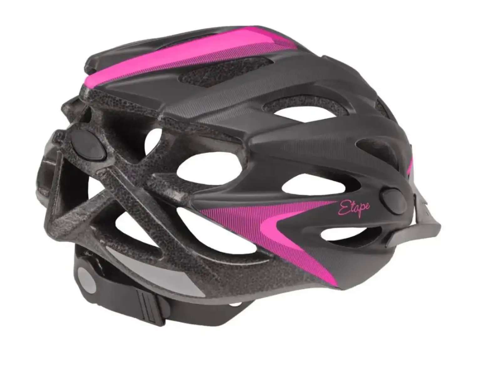 Etape Venus Fahrradhelm schwarz/pink matt