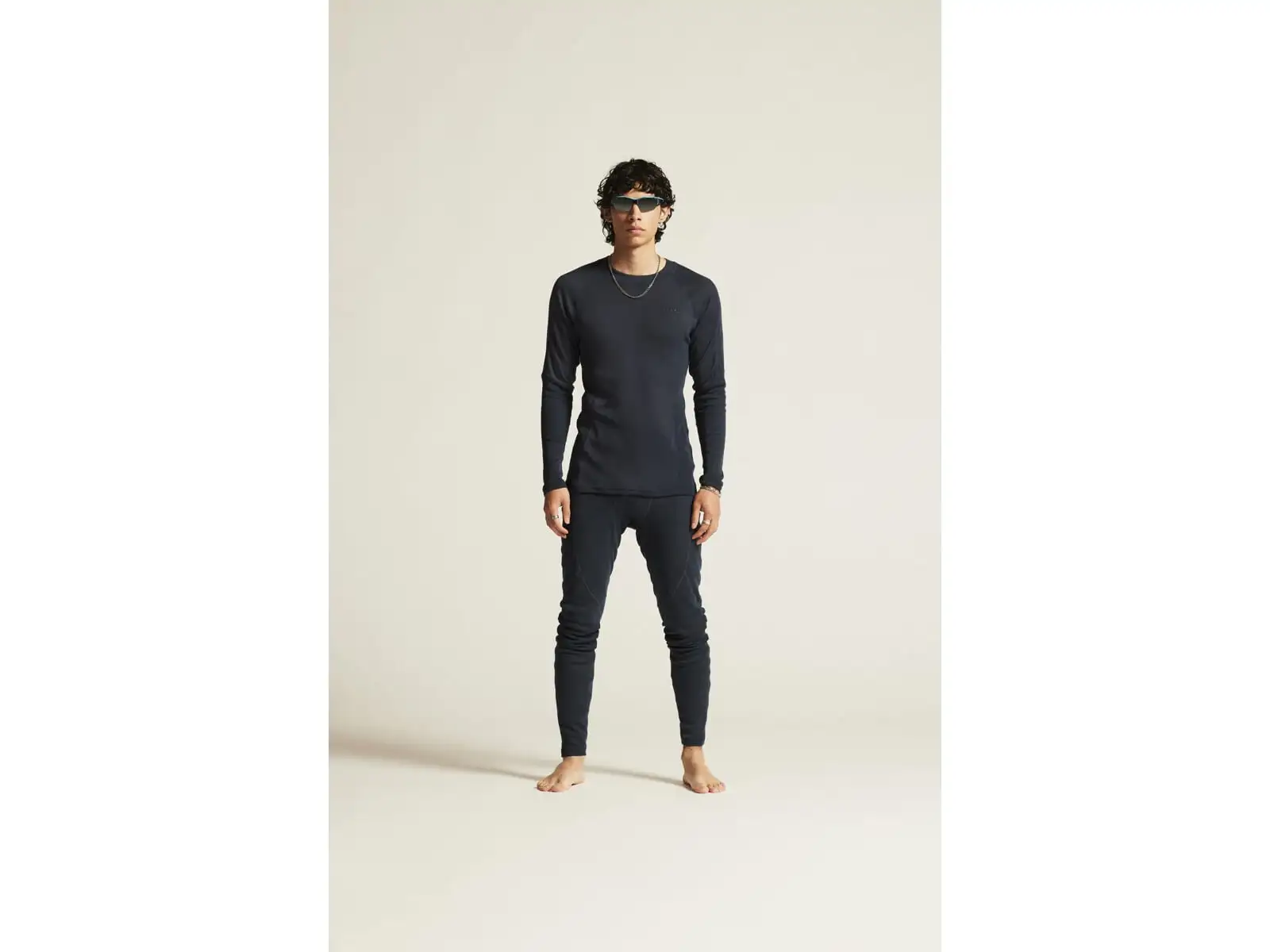 Craft Core Warm Baselayer Herren Funktionsset blau