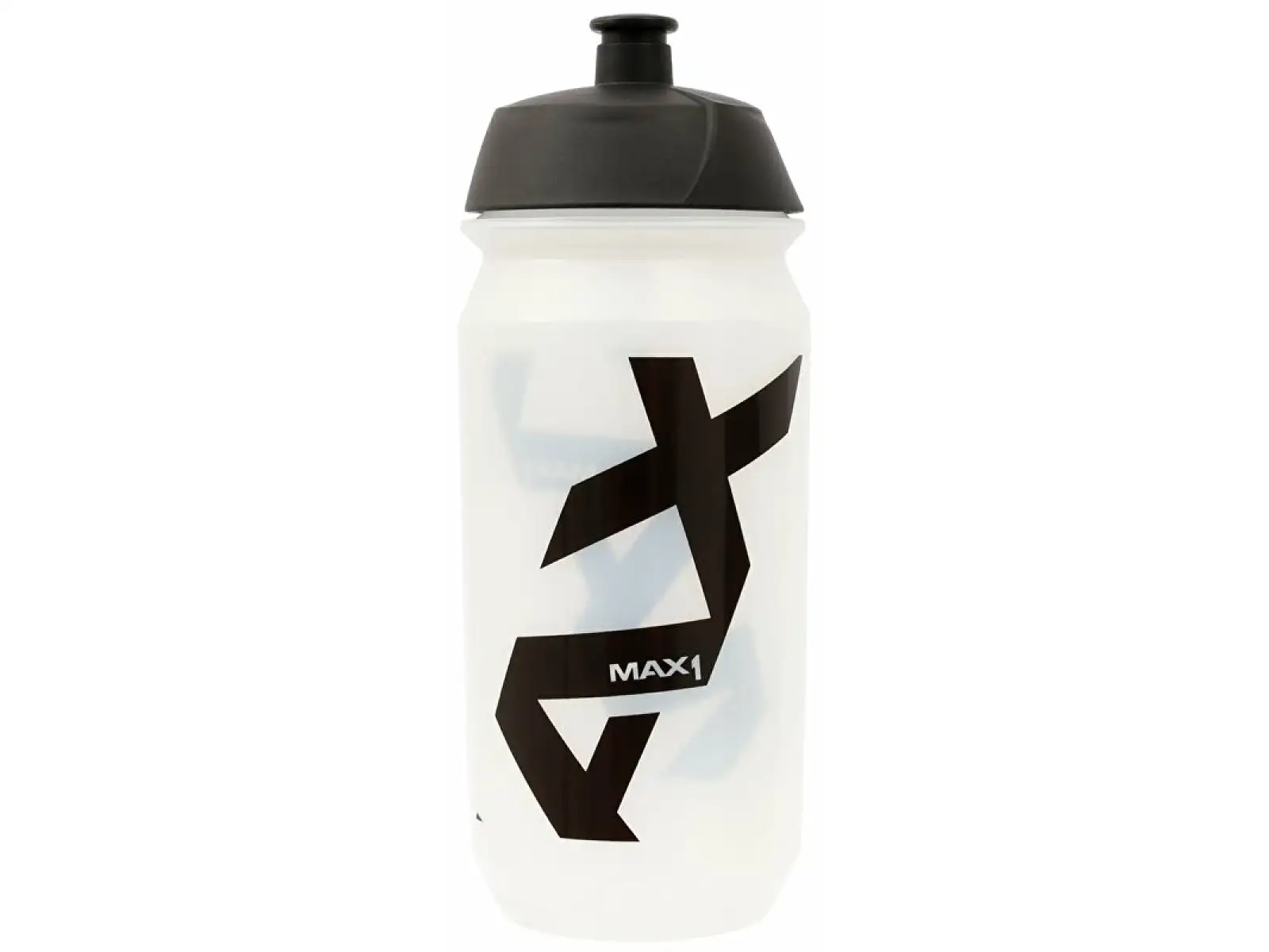 Max1 Trinkflasche – Stylo 650 ml Transparent Schwarz