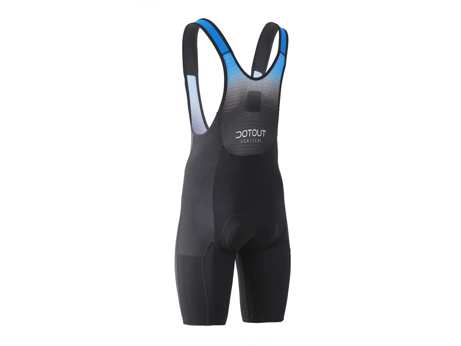 Dotout Vertical Herren Shorts mit Polsterung und Latz Schwarz