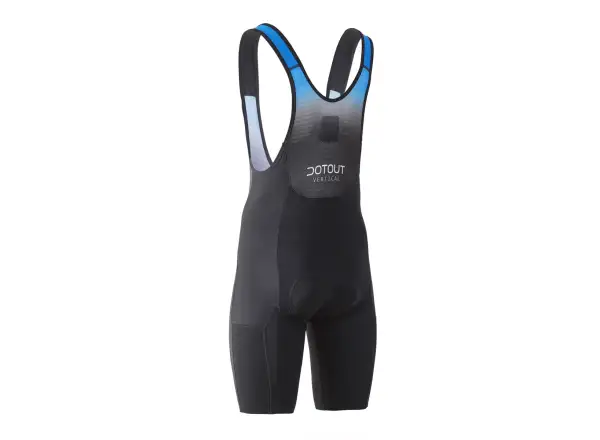 Dotout Vertical Herren Shorts mit Polsterung und Latz Schwarz