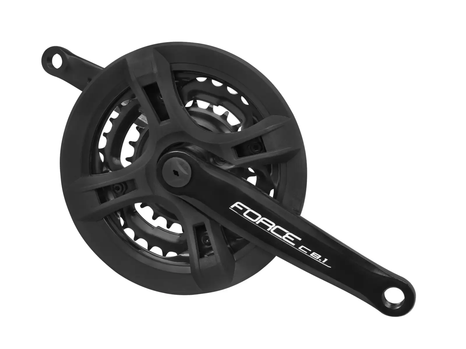 Force C 8.1 Kurbeln Dreifach-Kurbelgarnitur 42/34/24 Zähne 170 mm schwarz