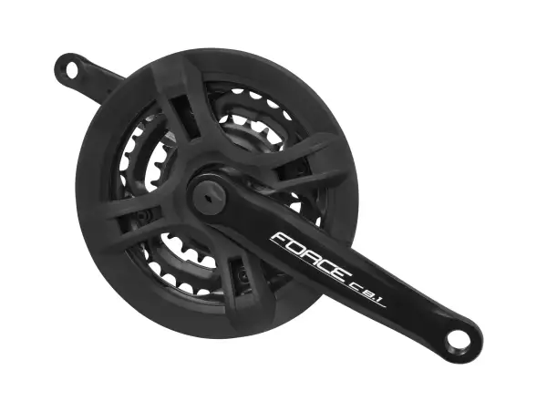 Force C 8.1 Kurbeln Dreifach-Kurbelgarnitur 42/34/24 Zähne 170 mm schwarz