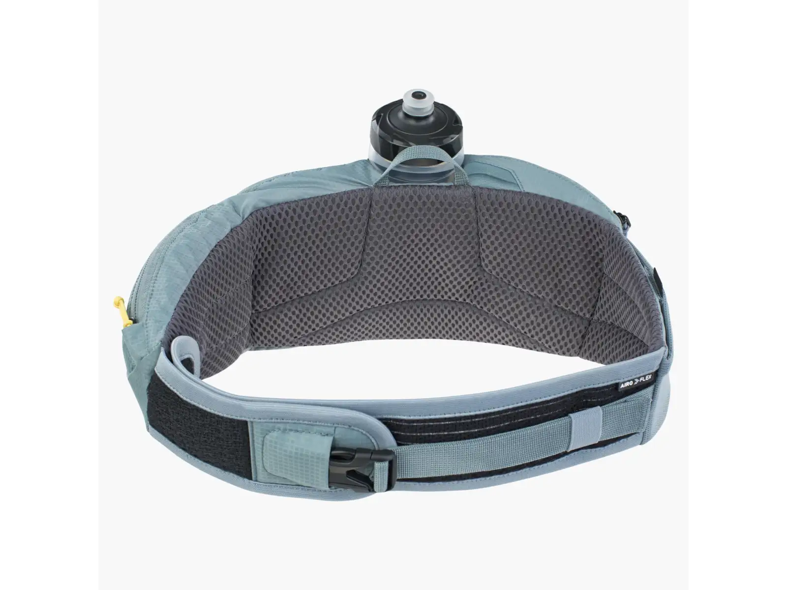 Evoc Hip Pouch Pro Hüfttasche 1 l Steel + Flasche 0,55 l