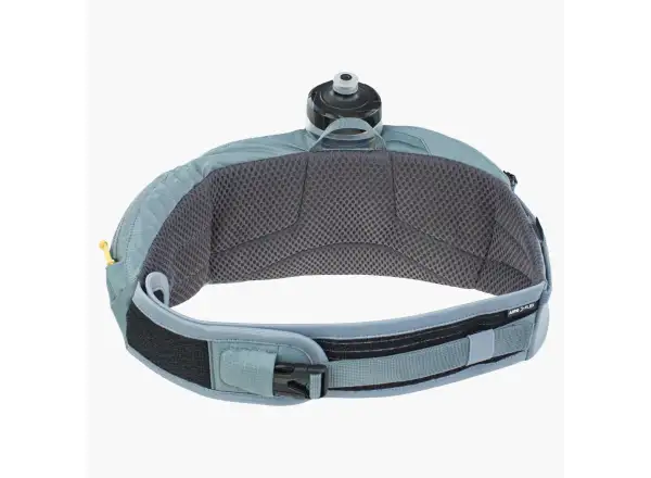 Evoc Hip Pouch Pro Hüfttasche 1 l Steel + Flasche 0,55 l